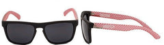 Men's Luxury Square 'Cherish' Plastic Sunglasses