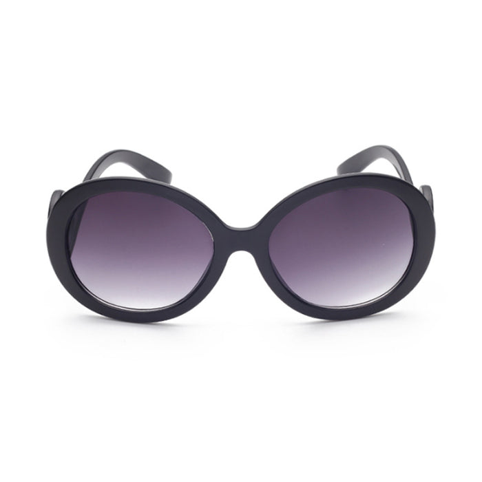Women's Oversized Oval 'Audrey Hepburn' Plastic Sunglasses
