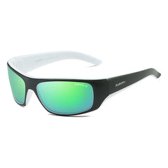 Men's Sport Rectangular 'Bery' Plastic Polarized Sunglasses