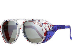 Unisex Outdoor Round Polarized 'Punk Astro' Plastic Sunglasses