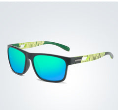 Unisex Polarized Square  'Aye' Plastic Sports Sunglasses