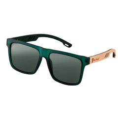 Men's Polarized Sports Square 'Ortiz' Wooden Sunglasses