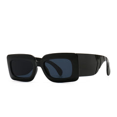 Women's Retro Rectangle 'Fierre' Plastic Sunglasses