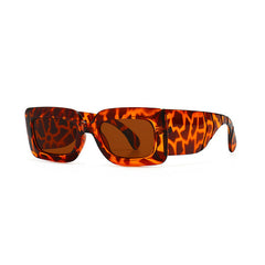 Women's Retro Rectangle 'Fierre' Plastic Sunglasses