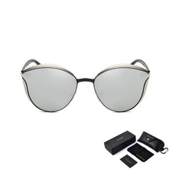 Women's Vintage Cat Eye 'Ion' Metal Sunglasses