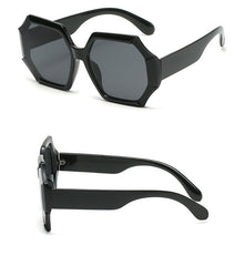 Women's Oversized Square 'J. Lo' Plastic Sunglasses