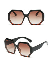 Women's Oversized Square 'J. Lo' Plastic Sunglasses