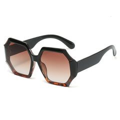 Women's Oversized Square 'J. Lo' Plastic Sunglasses