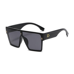 Men's Glamour Square 'Mr. Right Man' Plastic Sunglasses