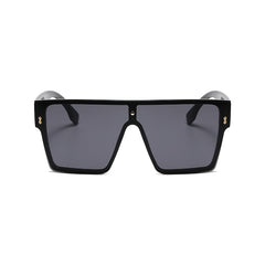 Men's Glamour Square 'Mr. Right Man' Plastic Sunglasses