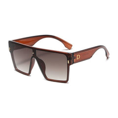 Men's Glamour Square 'Mr. Right Man' Plastic Sunglasses