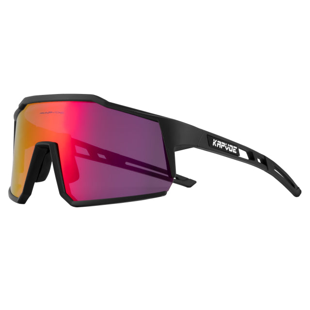 Men's Polarized Square 'Viper' Plastic Sports Sunglasses