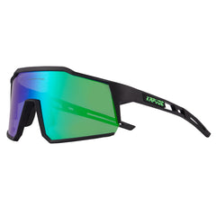 Men's Polarized Square 'Viper' Plastic Sports Sunglasses