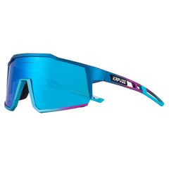 Men's Polarized Square 'Viper' Plastic Sports Sunglasses