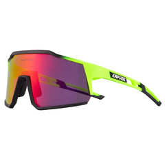 Men's Polarized Square 'Viper' Plastic Sports Sunglasses