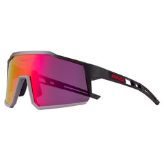 Men's Polarized Square 'Viper' Plastic Sports Sunglasses