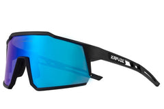 Men's Polarized Square 'Viper' Plastic Sports Sunglasses