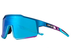 Men's Polarized Square 'Viper' Plastic Sports Sunglasses