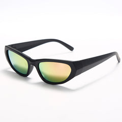 Women's Punk Rectangular 'Kardashan' Plastic Sunglasses