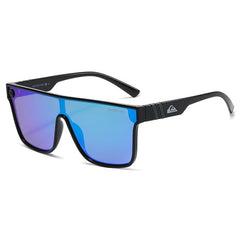 Unisex Oversize Square 'Madoline' Plastic Sunglasses