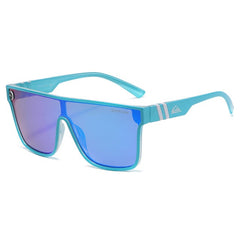 Unisex Oversize Square 'Madoline' Plastic Sunglasses