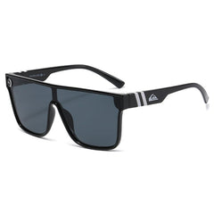 Unisex Oversize Square 'Madoline' Plastic Sunglasses