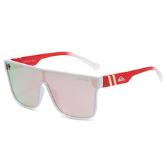 Unisex Oversize Square 'Madoline' Plastic Sunglasses