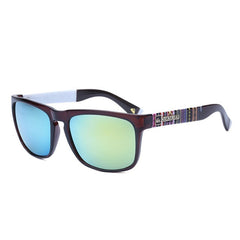 Unisex Oversize Square 'Madoline' Plastic Sunglasses