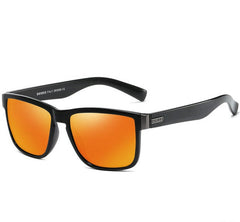 Women's Polarized Square 'Simba' Plastic Sunglasses