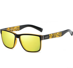 Women's Polarized Square 'Simba' Plastic Sunglasses