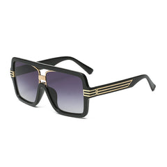 Unisex Luxury Square 'Summer' Plastic Sunglasses