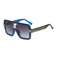 Unisex Luxury Square 'Summer' Plastic Sunglasses