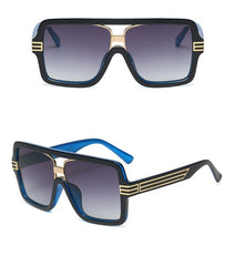 Unisex Luxury Square 'Summer' Plastic Sunglasses