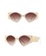 Women's Oversized Trendy Square 'Flex' Plastic Sunglasses