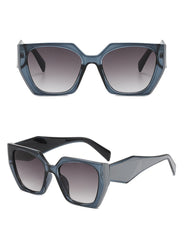 Women's Oversized Retro Square 'Luna' Plastic Sunglasses