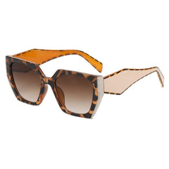 Women's Oversized Retro Square 'Luna' Plastic Sunglasses