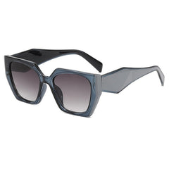 Women's Oversized Retro Square 'Luna' Plastic Sunglasses