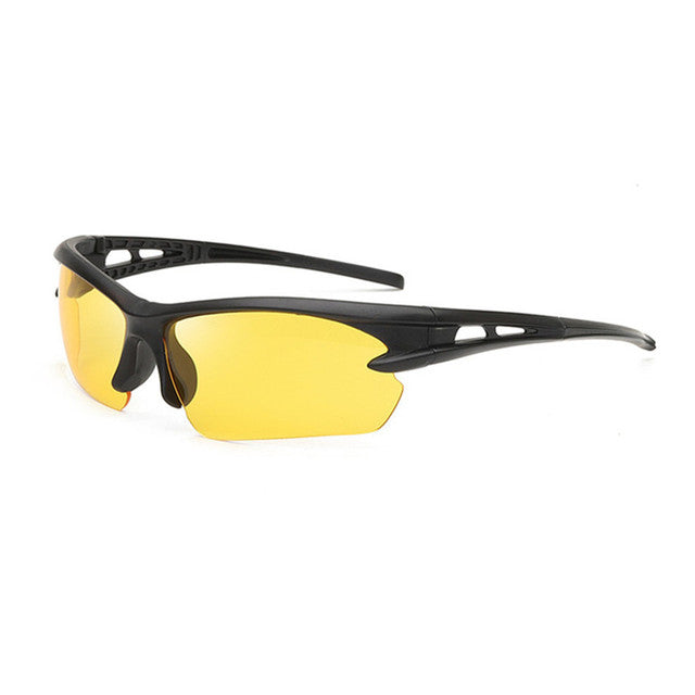 Unisex Rectangular Sport 'Bumble' Plastic Sunglasses
