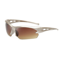 Unisex Rectangular Sport 'Bumble' Plastic Sunglasses