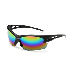 Unisex Rectangular Sport 'Bumble' Plastic Sunglasses