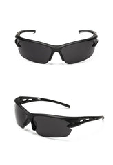 Unisex Rectangular Sport 'Bumble' Plastic Sunglasses