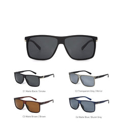 Unisex Sport Square 'Raffy' Polarized Sunglasses