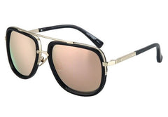 Men's Square 'Ibiza' Plastic and Metal Sunglasses