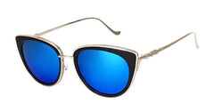 Women's Cat Eye 'Poolside' Metal Sunglasses