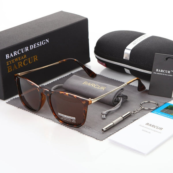 Men's Wayfarer 'Orbison' Plastic Sunglasses