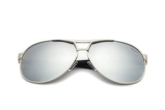 Men's Polarized Aviator 'Punch Out' Metal Sunglasses