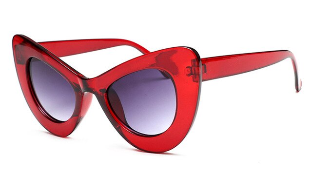 Women's Oversized Cat Eye 'Edna Mode' Plastic  Sunglasses