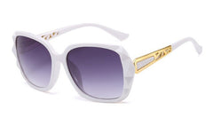 Women's Oversized Round 'Slush Mind' Plastic Sunglasses