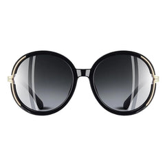 Women's Oversized Round 'All the Sun' Metal Sunglasses