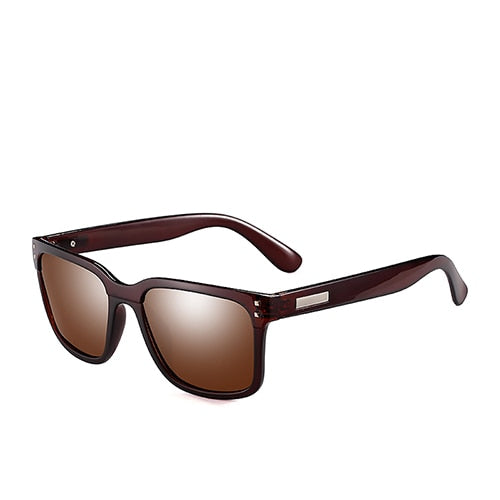 Men's Vintage Square 'Josh' Plastic  Sunglasses